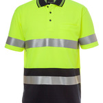 JB's Hi Vis Short Sleeve (D+N) Traffic Traditional Polo